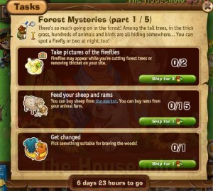 FOREST MYSTERIES 1