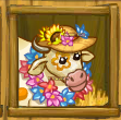 flower cow